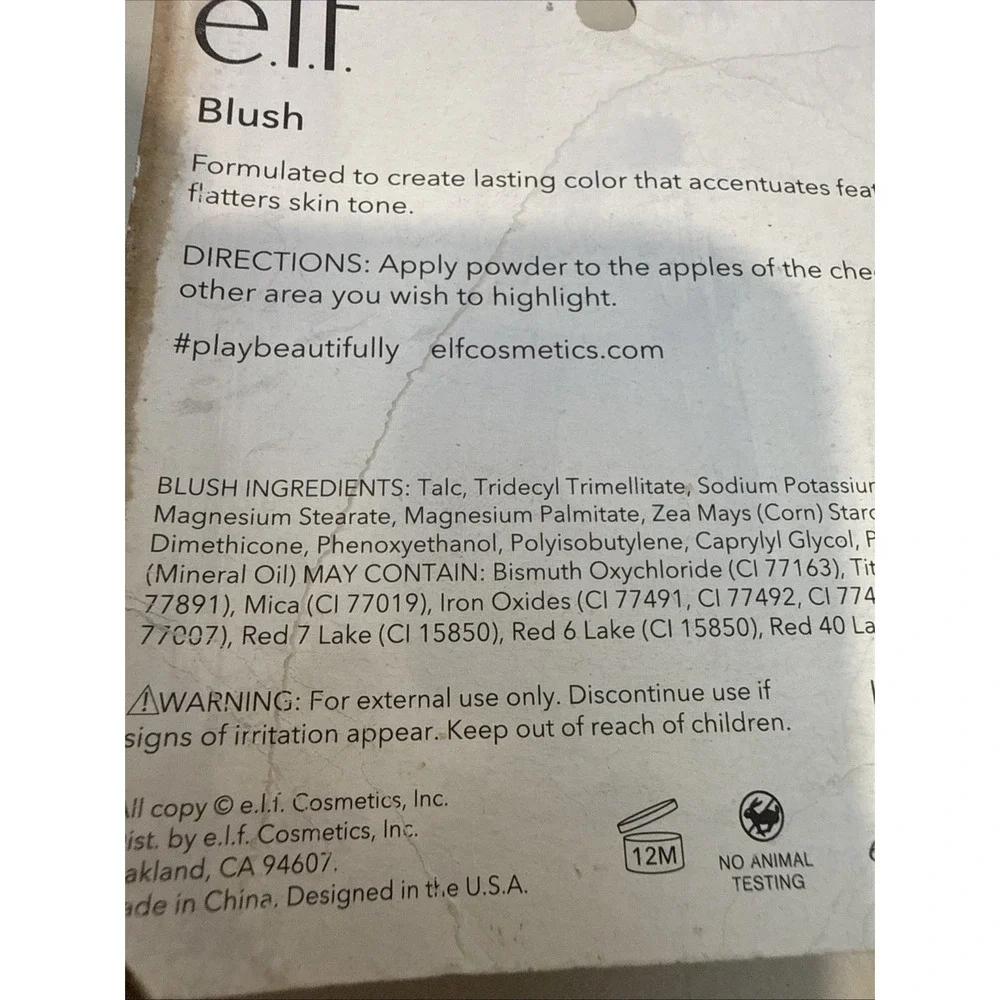 e.l.f. Blush, Blushing 21643, 0.18 oz‎